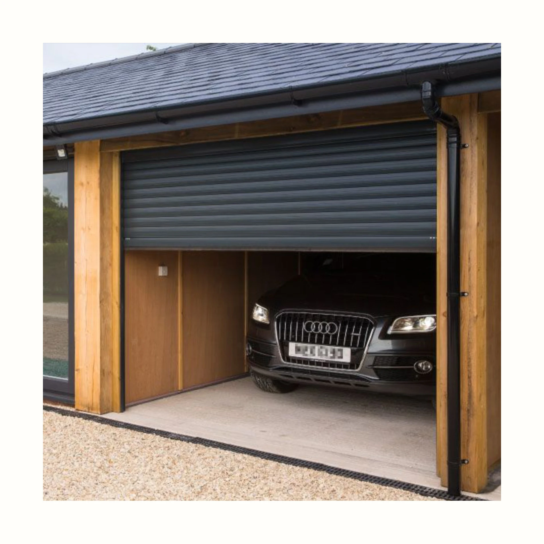 Manufacturer Direct Sale Electric Aluminum Alloy Roller Doors Aluminum Roll Up Door Aluminum Garage Doors