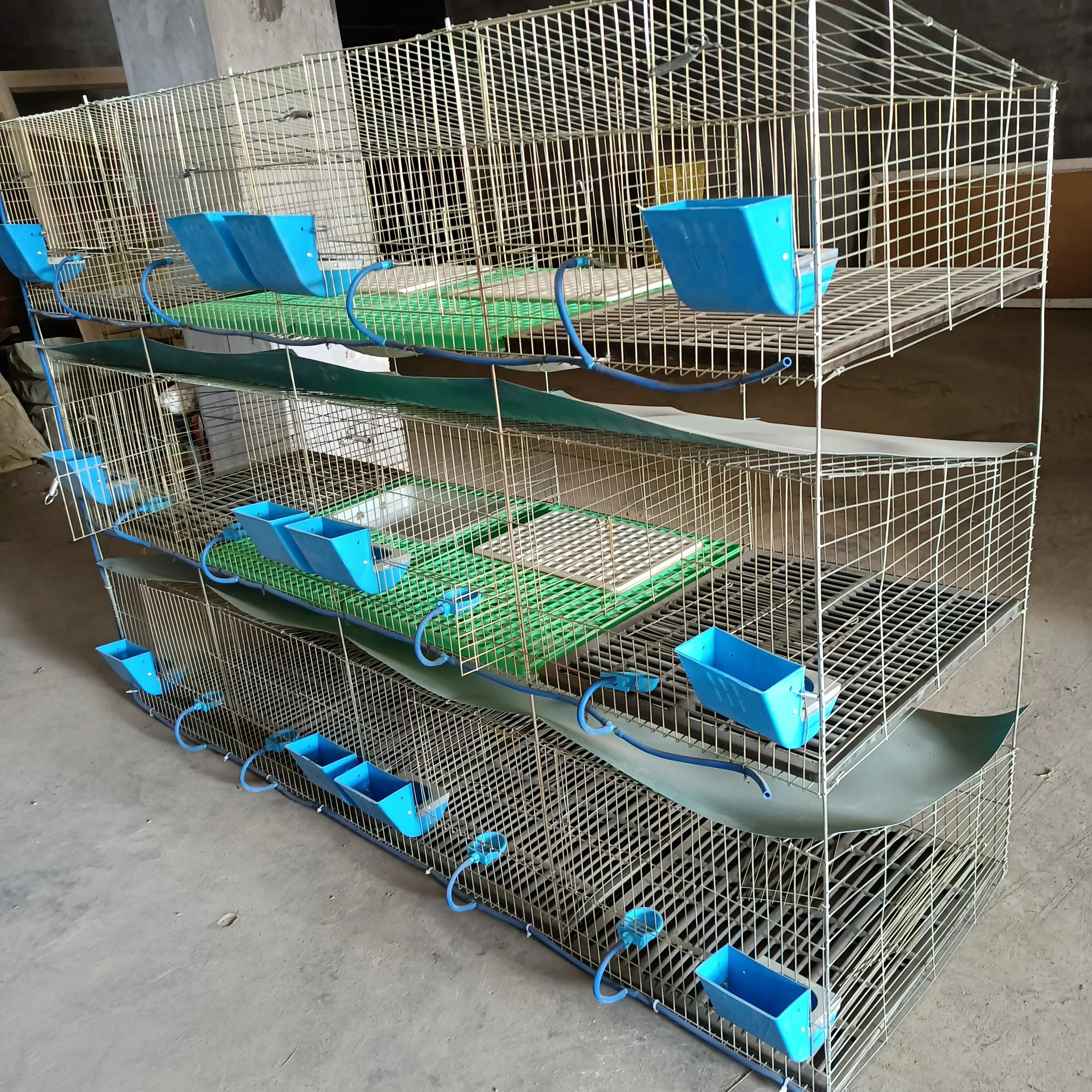 
Хорошее качество Коммерческая металлическая клетка для разведения кролика 