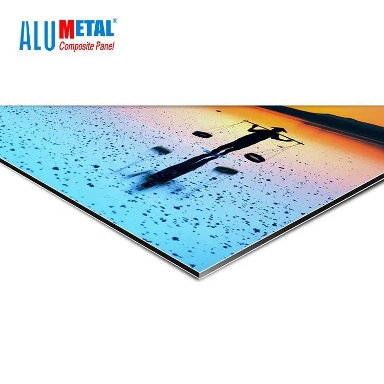 cnc cutting aluminum composite panel ceiling alucobond plate  for building construction material