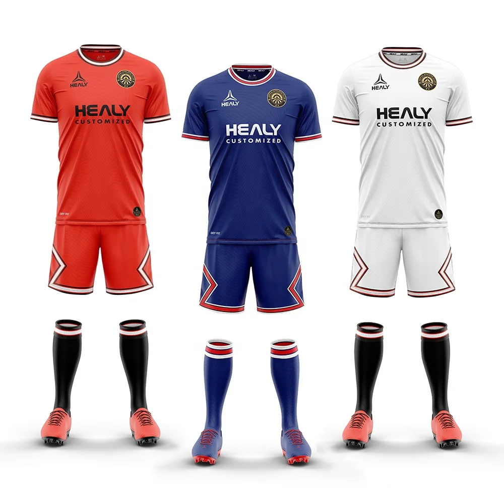 Одежда для футбола Healy Спортивная одежда на заказ мужская футбольная майка с