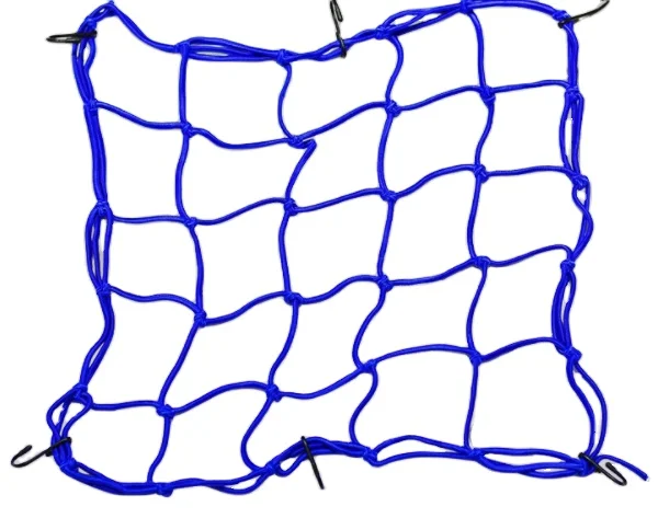 New motorcycle reflective helmet net fuel tank net bag binding rope sundry luggage accessories 40 * 40 reflective net