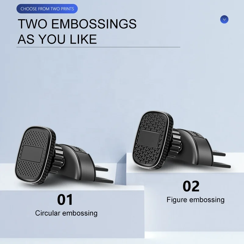 Magnetic Magnet CD Slot Universal Custom Logo Car Mount Handy Holder Air Vent Mount for Smartphones
