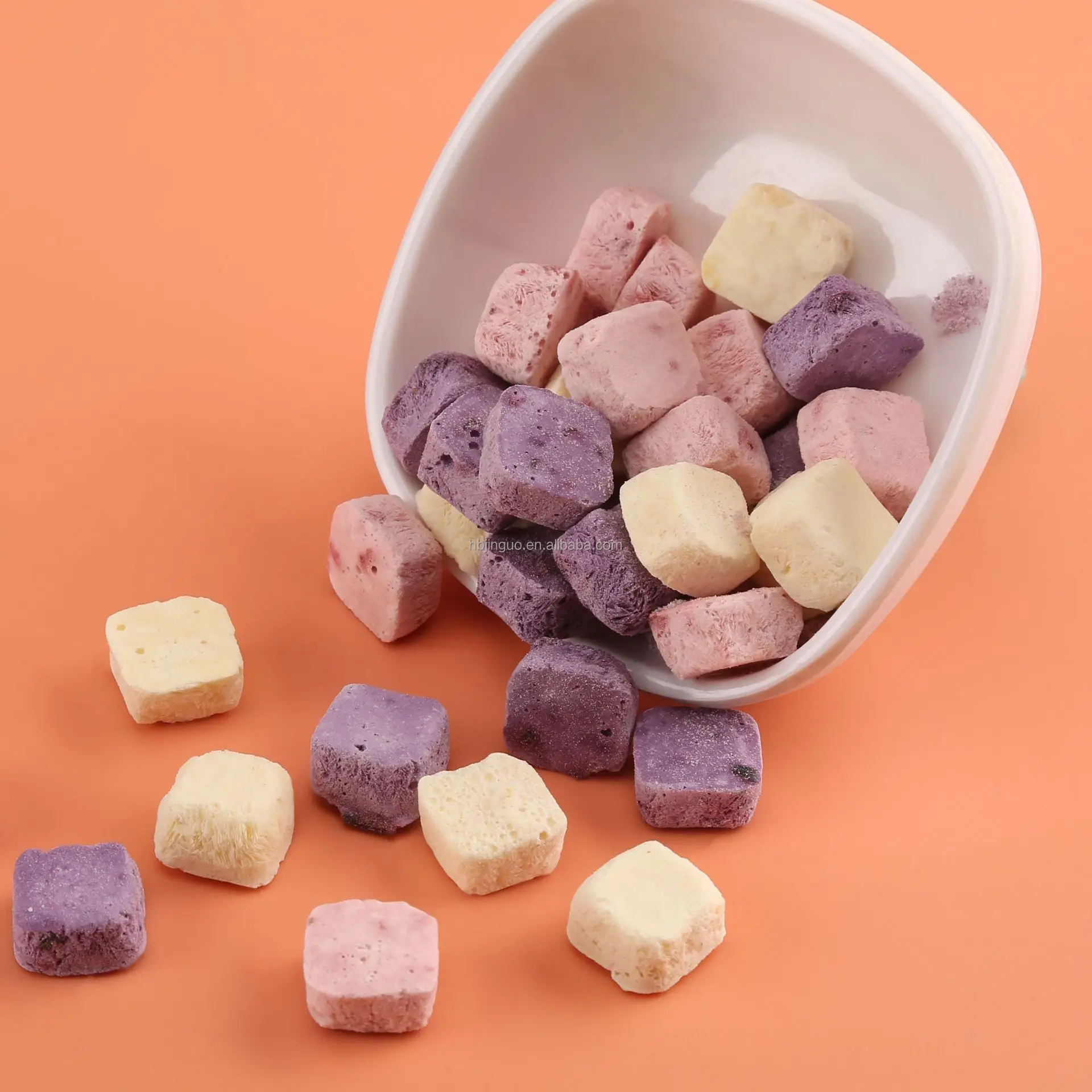 2022 New Delicious Yogurt Dry Fruit Pieces Snacks Healthy Drink  54g Leisure Oatmeal Snacks