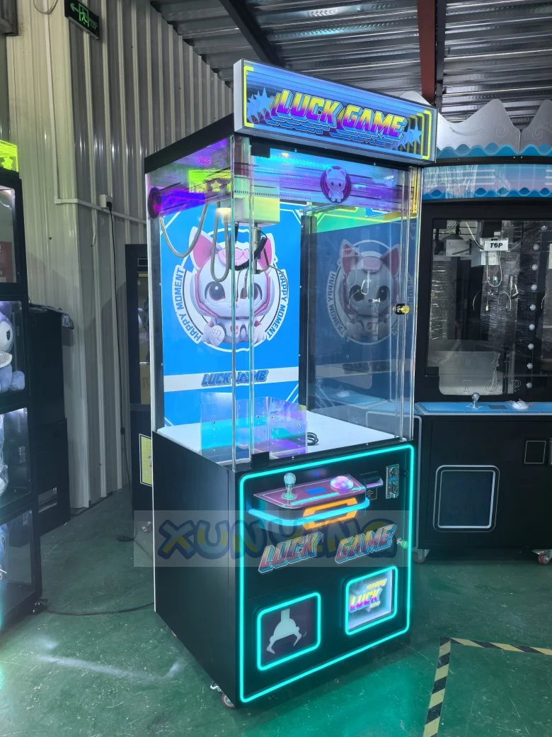 Wholesale Custom Happy House Claw Crane Game Vending Machines Coin Operated Arcade Doll Machine Claw Crane For Sale