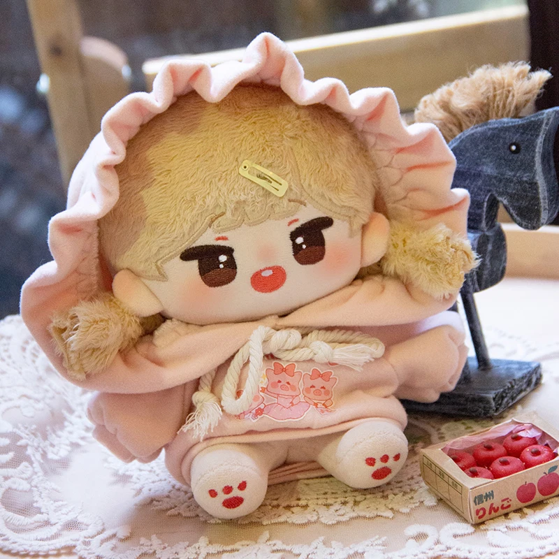 Custom Plushies Cute Soft Plush Dolls Low MOQ 20cm Handmade Plush Kpop Dolls