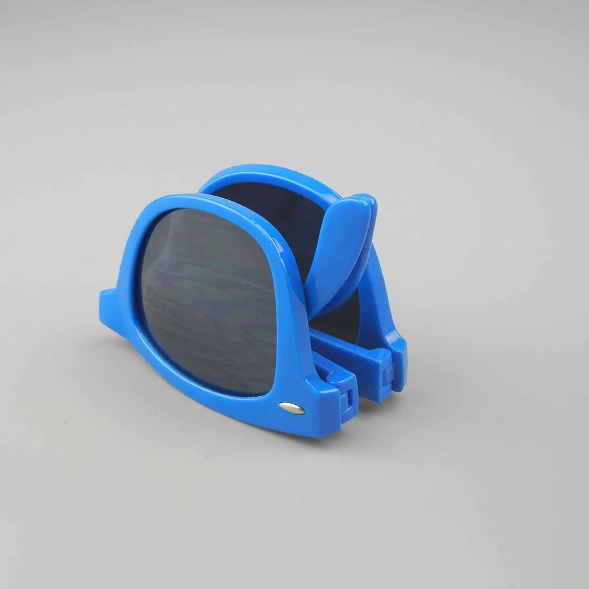 2024 Hot Blue Frame Folding Sunglasses UV400 Sunglasses Personalized Logo Custom Sunglasses