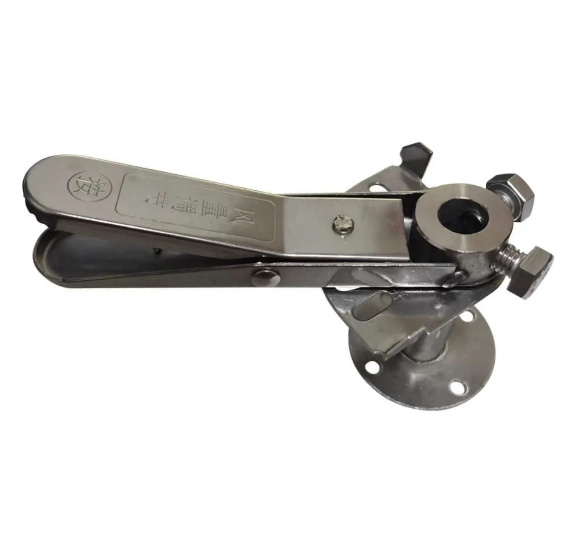 China factory HVAC air duct part accessories air damper manual button handle