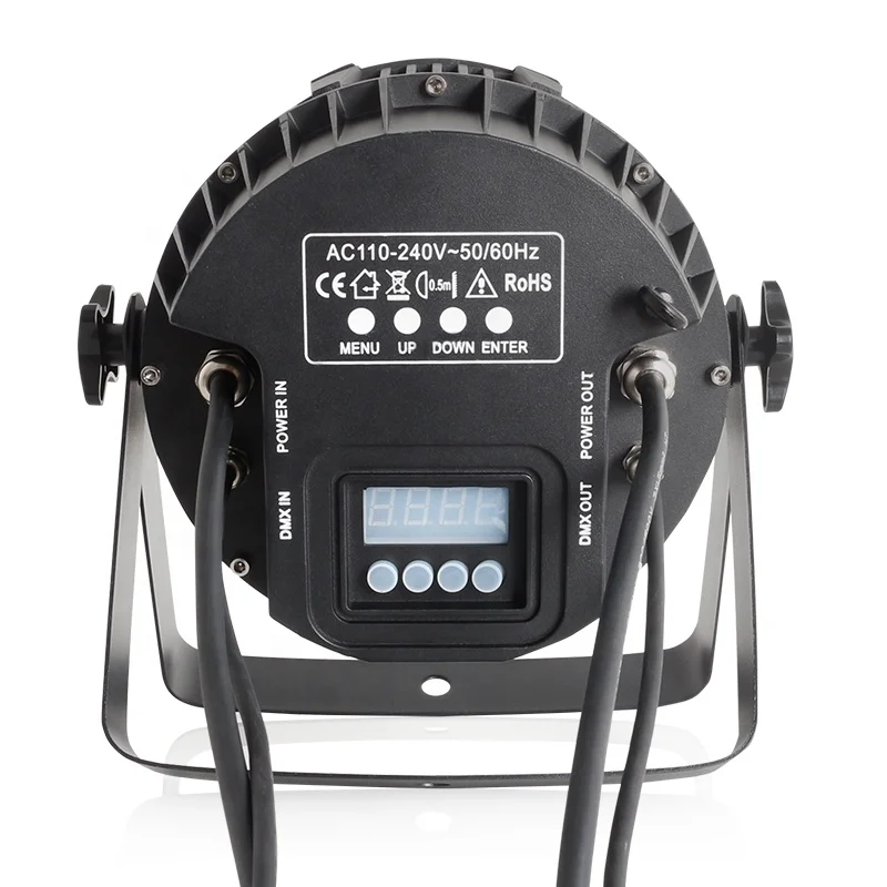 2024 New Outdoor IP65 Waterproof LED Par Light  54x3 RGB