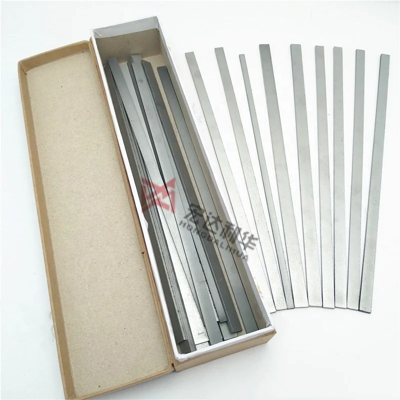 170*80*1.0~20 MM Blank HSS Solide Alloy Carbide Cutters strips /plates/bars With Angles For Cutting Tools