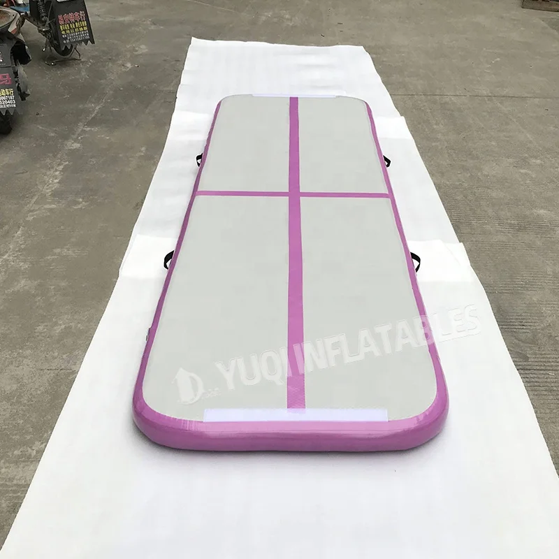 Home exercise gymnastics mat inflatable floor gym yoga wholesale price tambling mat rolling training equipment