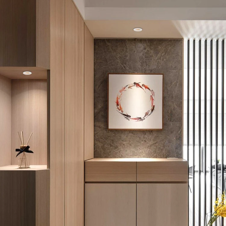 Easy Installation Indoor Lighting Aluminum 3watt Recessed Round Cabinet Ceiling Led Spotlight