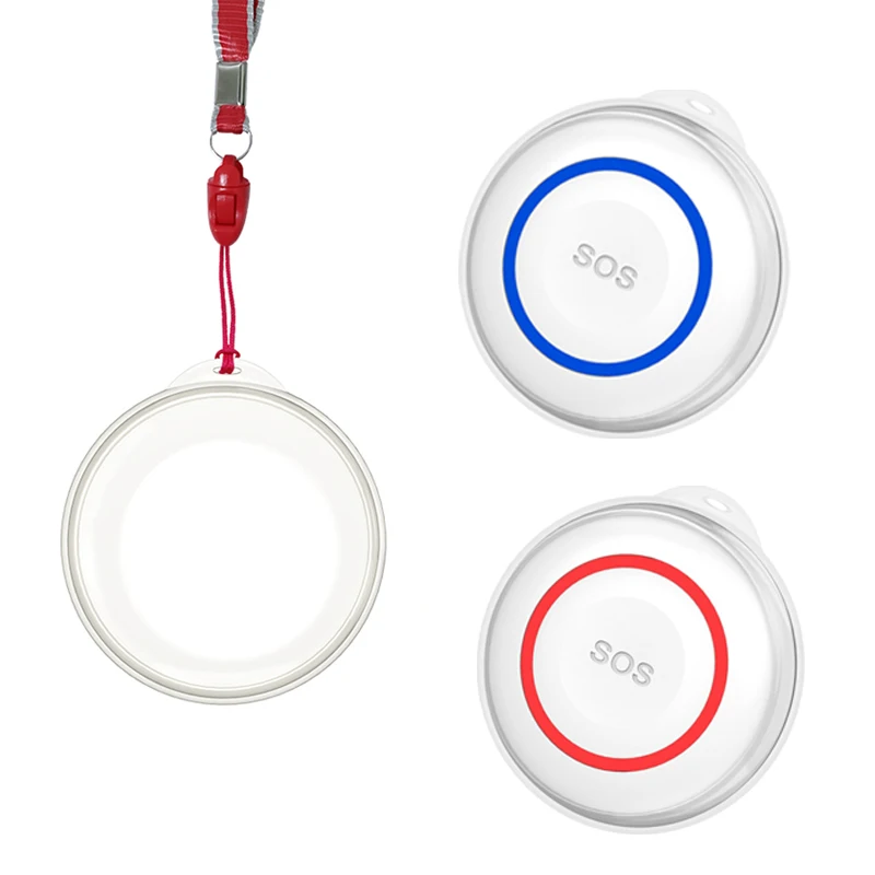 Kerui Smart Wireless Tuya WIFI SOS Panic Button Elderly Women Emergency Alarm Keychain Personal Safety Gadgets