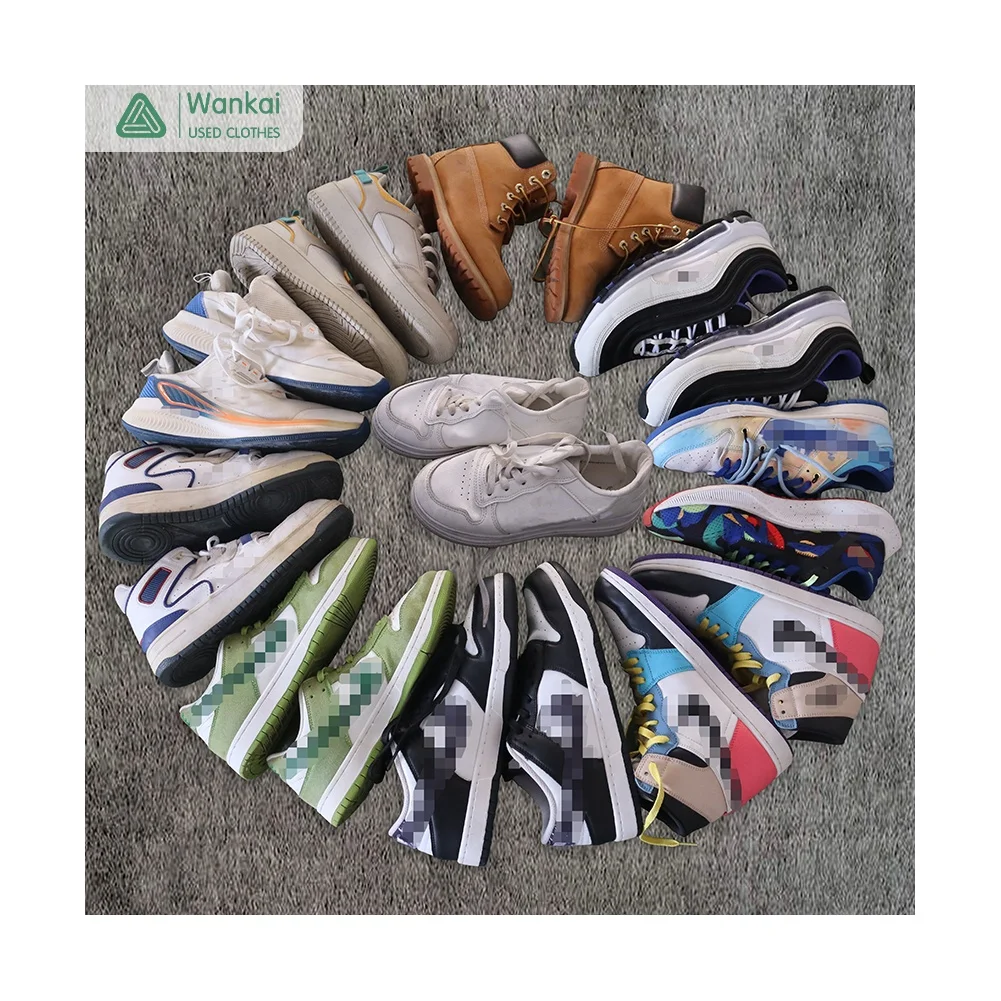 CwanCkai Top Quality Sports Stock High Quality Used Shoes Bale Sepatu Bekas Branded Used Shoes Branded Original Thailand