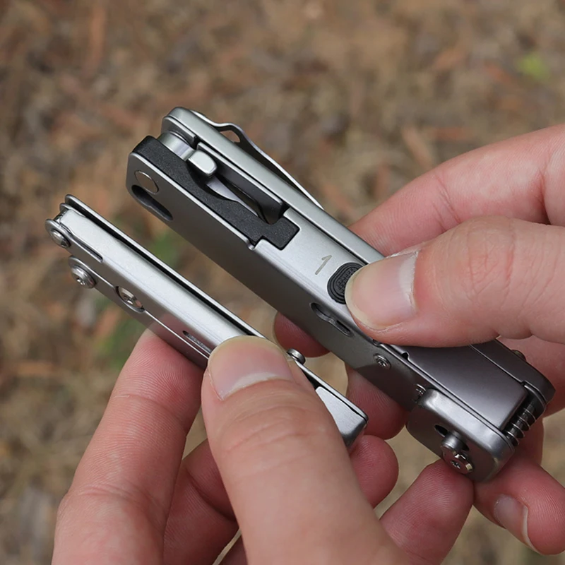 2024 Grand Harvest Stainless Steel Camping Survival Pocket Knife Tactical Folding Multi-Tool