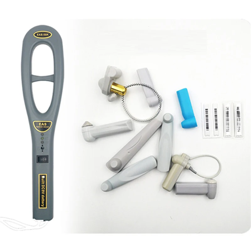 Supermarket Anti-theft Label Detector 58Khz Mini Hand-held Metal Needle Detector