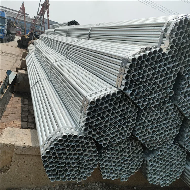 hot dip Galvanized steel pipe Gi pipe Pre galvanized steel tube for construction