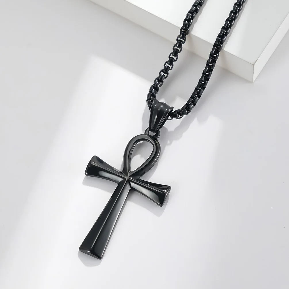SSeeSY custom fashion jewelry high quality stainless steel tarnish free cross pendant necklace for men women
