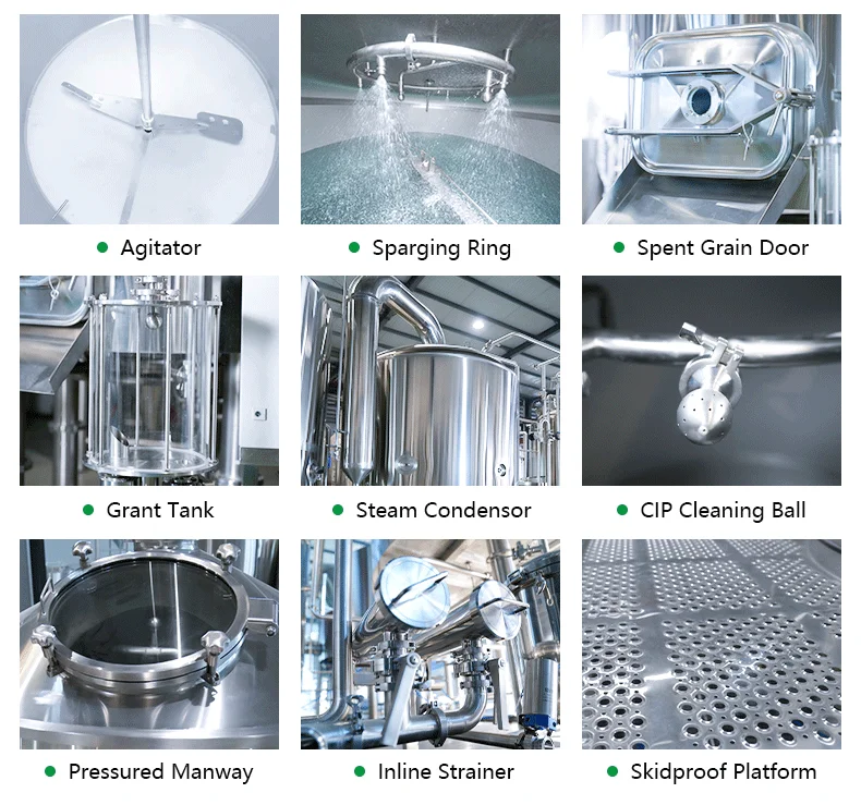 1000lts brewhouse 3-vessel turnkey micro brewery equipment automated steam beer brewing system  fermenter for sale Australia