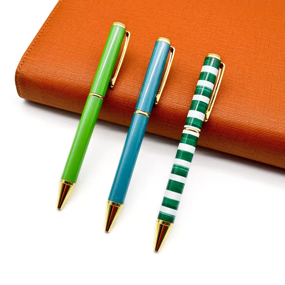 Popular Silver steel stainless custom make logo printed Ball Pen