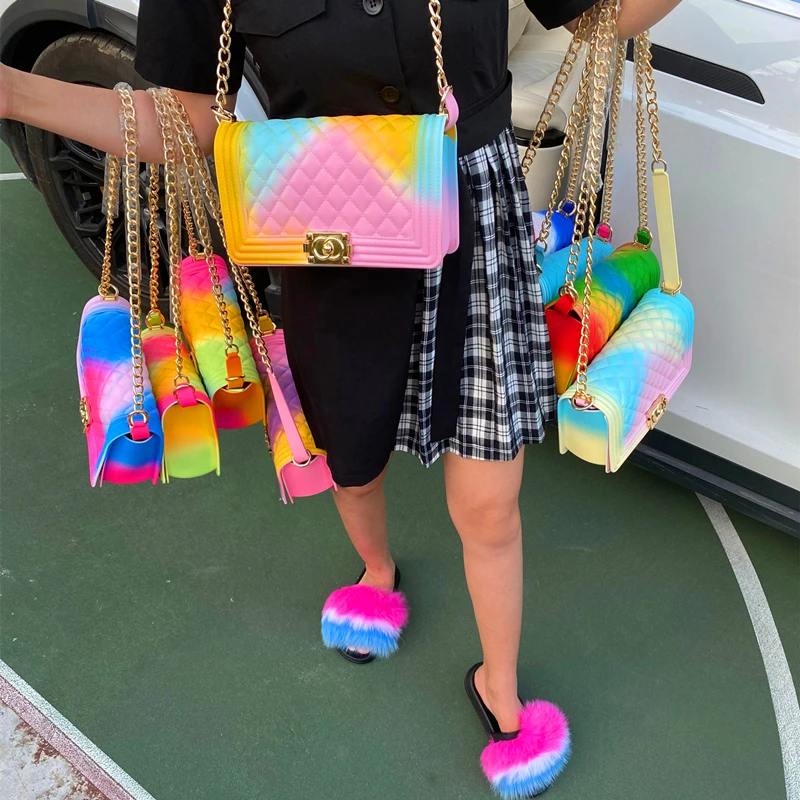 
jelly purse handbags vendor women hand bags 2021 fashion designer purses for women jelly bags 