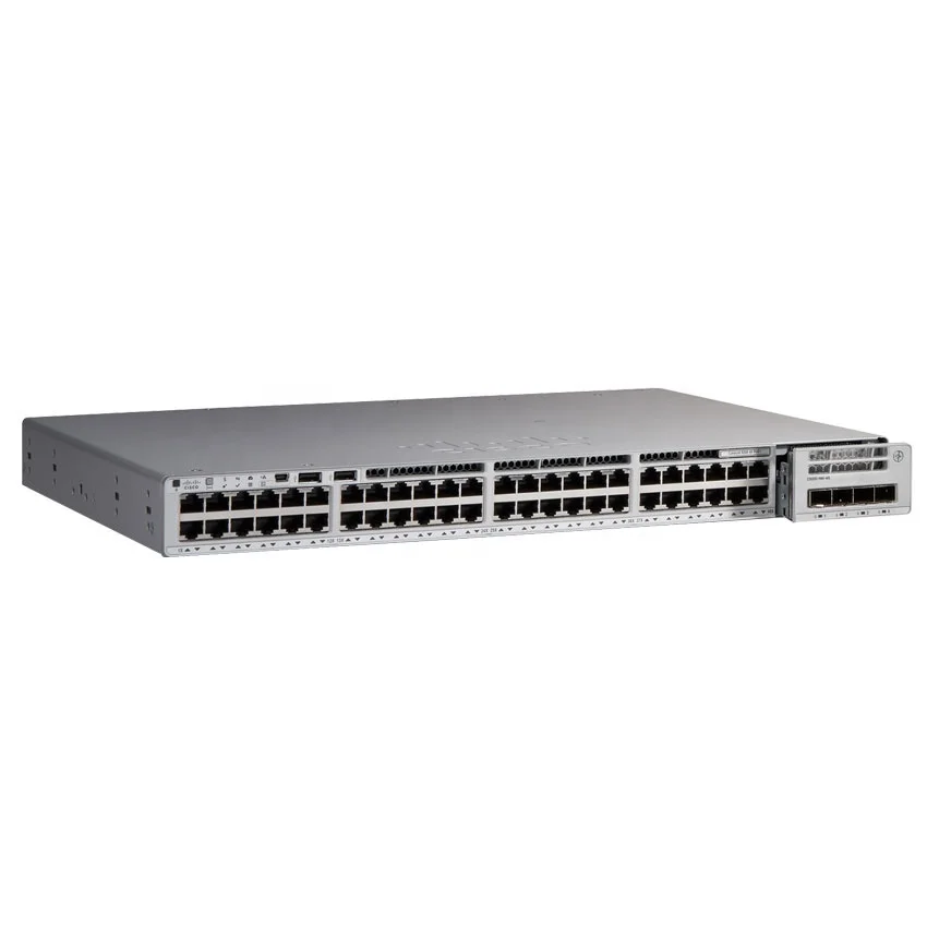 Wholesale Catalys t 9200 Series 48 Ports PoE+ Gigabit Switch C9200-48P-E