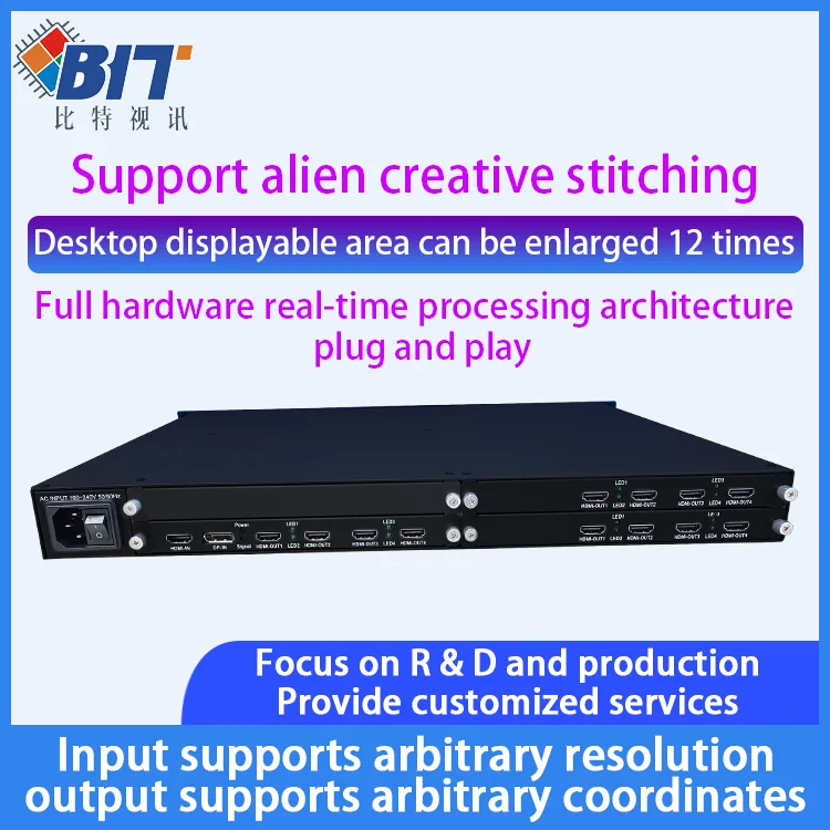 Hot Selling Seamless Switch 8K 2X3 3X2 3x3 Mulit Inputs 4K HDMI Video Wall Controller