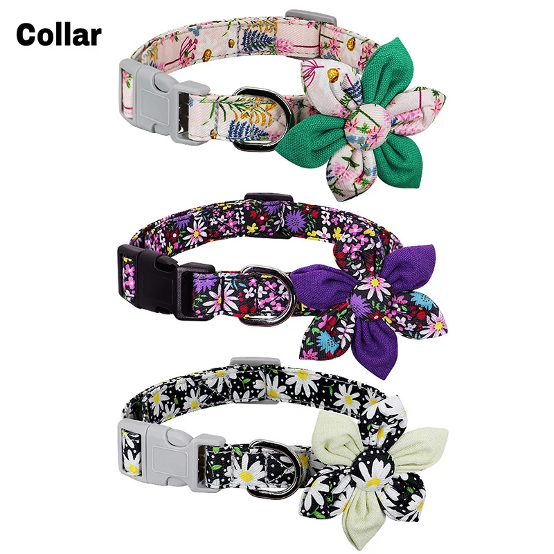 Wholesale adjustable and reflective pet harness vest with bowtie dog collar leash set