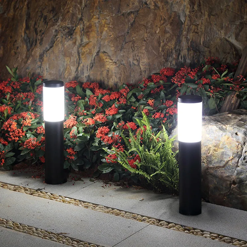 Garden Solar Lights lamp Waterproof Decorative Solar Bollard Lawn Light Solar Outdoors Garden Lights