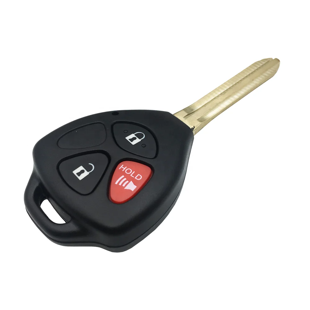 Remote car Key 3 Button 433 MHz  4d67 For 2005 - 2008 Toyota Hilux (CDM b42ta)