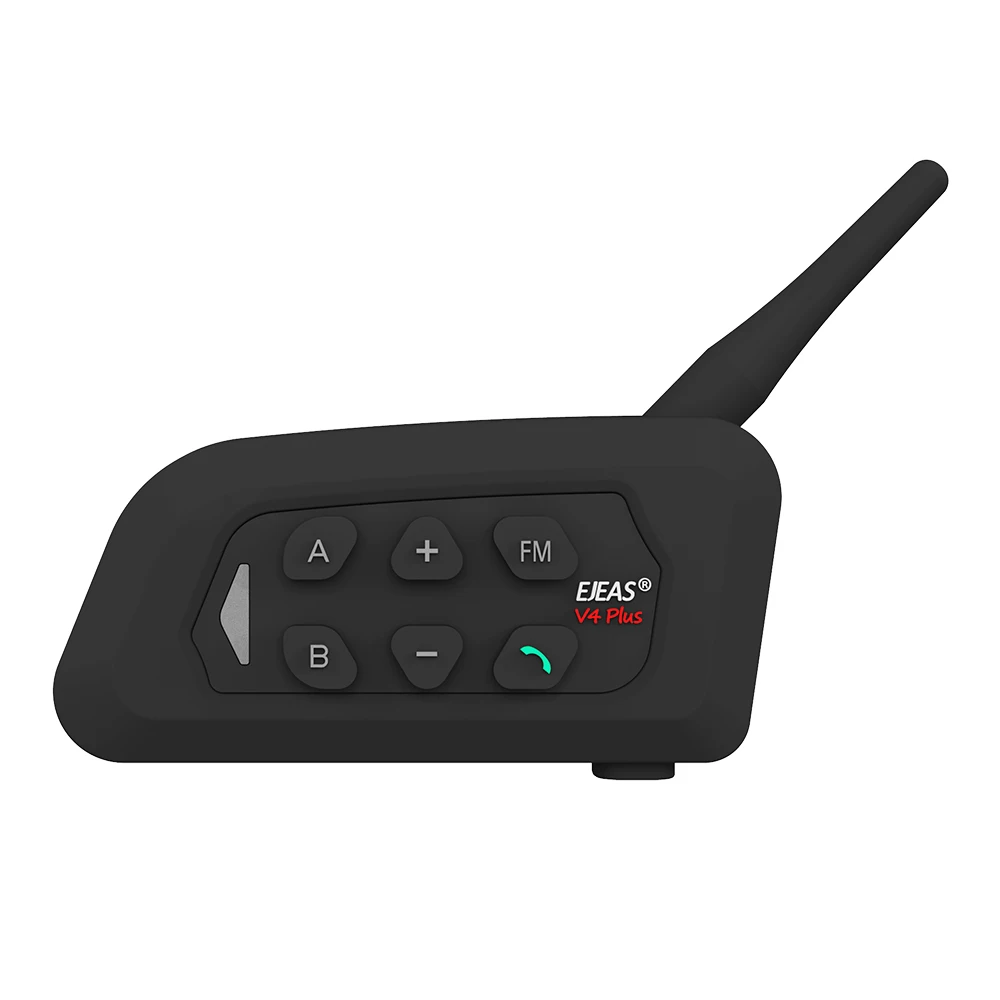 Hot selling EJEAS V4 plus Auto-receiving cell phone calls wireless helmet bluetooth motorcycle intercom