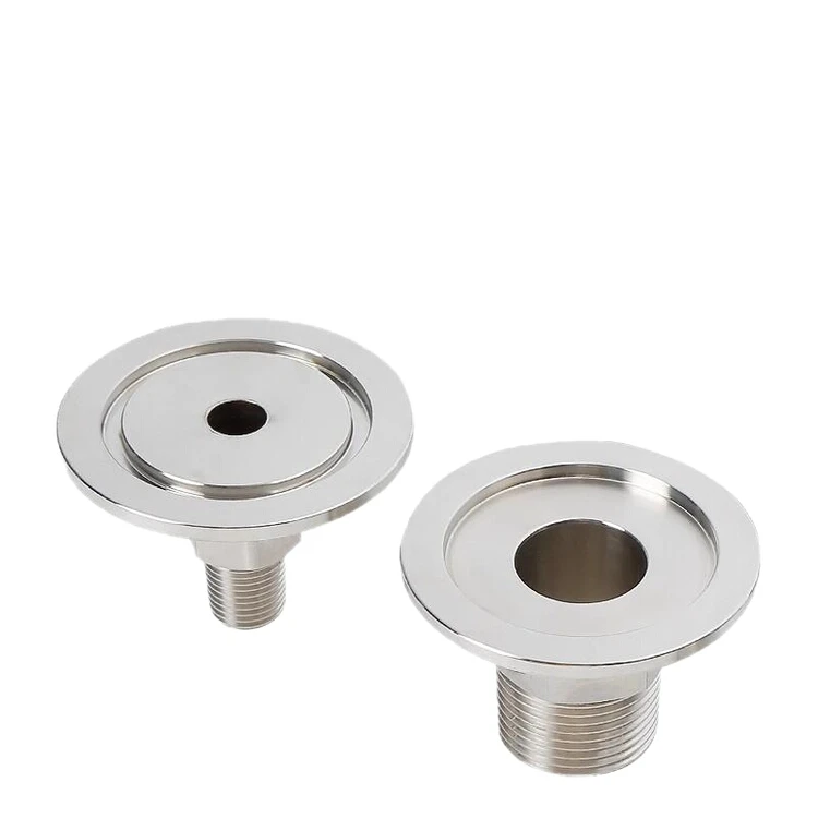 Small Quantity Advanced KF vacuum outer wire connector Male Thread Vacuum Fitting Adapters