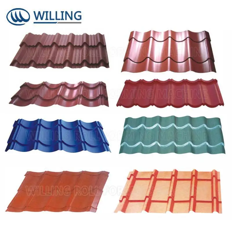 Trapezoidal metal zinc roof sheet roll forming machine IBR iron roofing sheet making machine