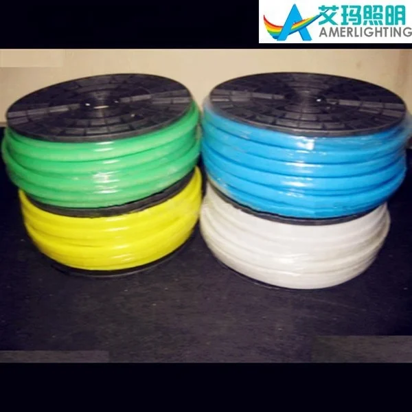 Free sample supper brightness flexible colorful led neon tube 15*25mm