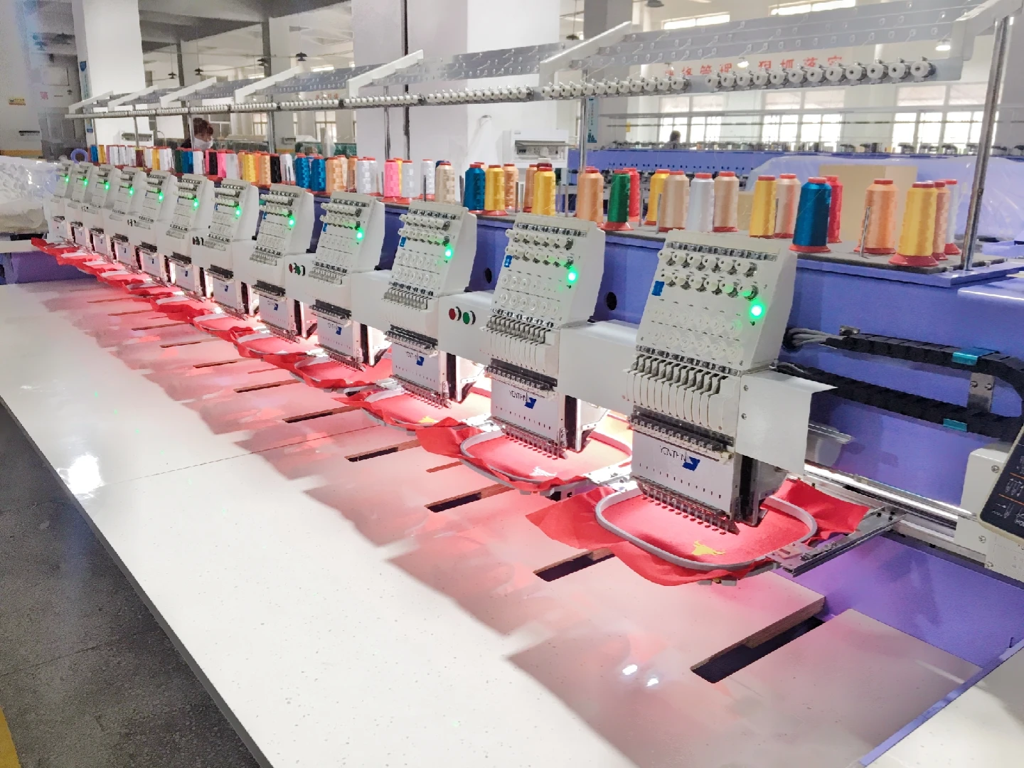 
Yonthin 1-32 Head High Speed Computerized Mini Computer Embroidery Machines Suppliers Prices For Sale Used Clothes 