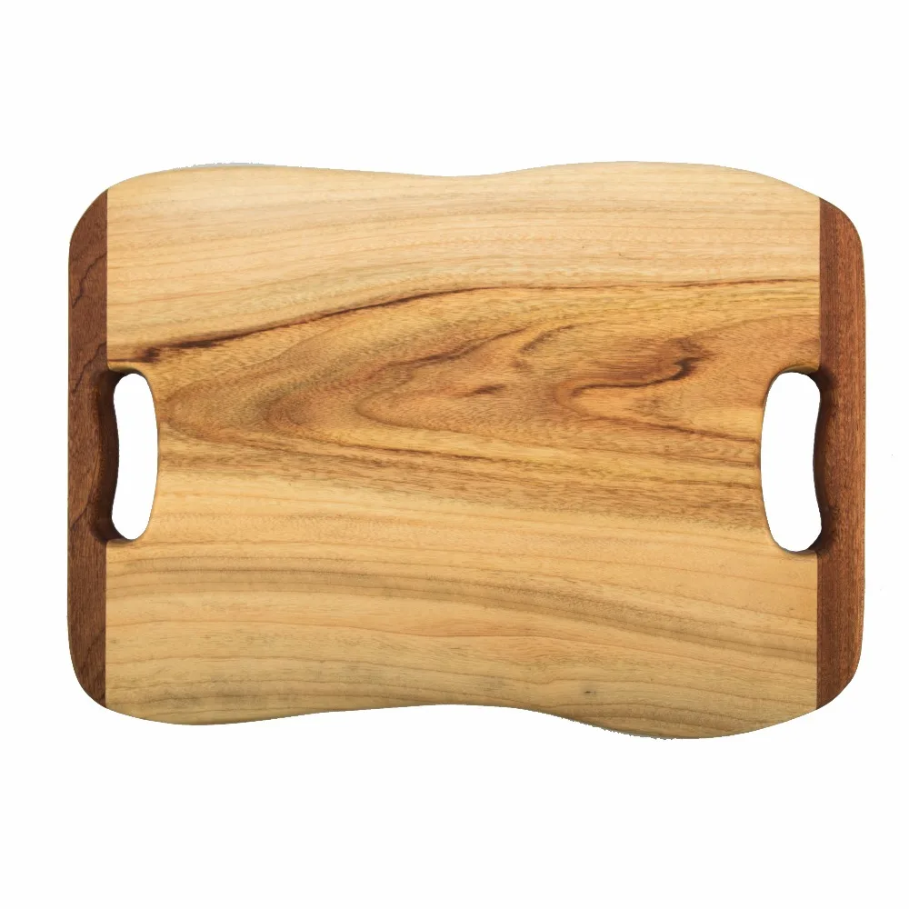 Handmade Cinnamomum Camphor Tree Wood Handle Type Kitchen Chopping Board