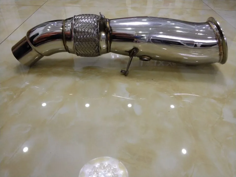 
Catless Downpipe for BMW N20 120i 128i downpipe 2012+ 4' 