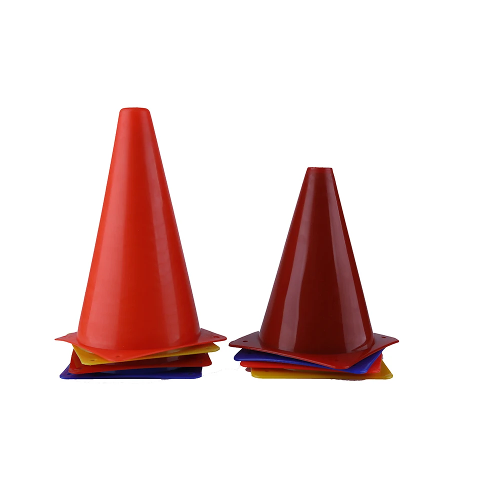 Popular High Quality Football Round Hat Cone Agility Training Cones PE Agile Training Cone With Top Holes