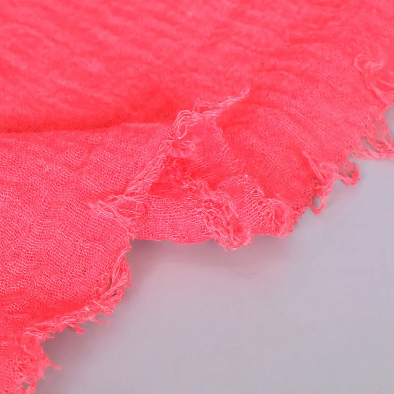 Yomo 2024 Hijab Scarf Supplier Wholesale Women Muslim Soft Cotton Head Scarves Long Size Shawls Wraps Plain Color Ladies Hijabs