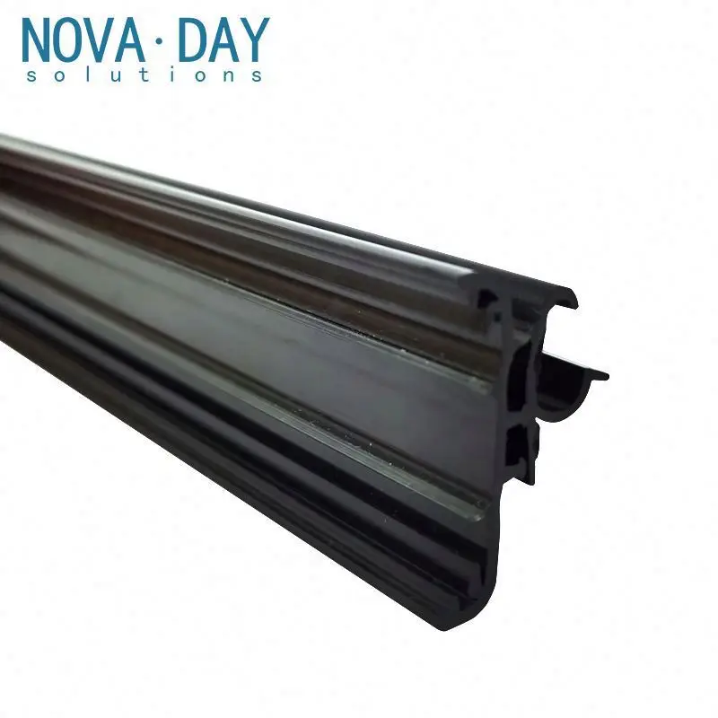 Novaday Supermarket Shelves Racks Plastic Label Holder Pvc Clear Display Racks Esl Electronic Shelf Label