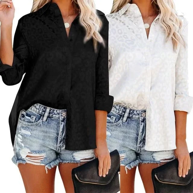 Новое поступление женская одежда рубашка с длинным рукавом модные повседневные Элегантные рубашки блузка для женщин