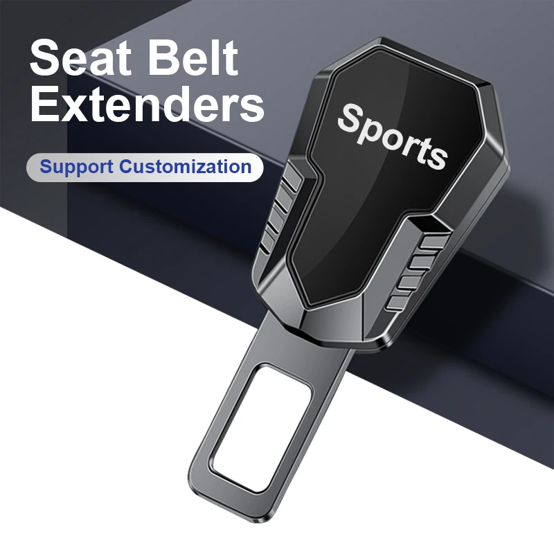 Seat Belt Extension Custom Logo All Car Logo Car Seat Belt Buckles