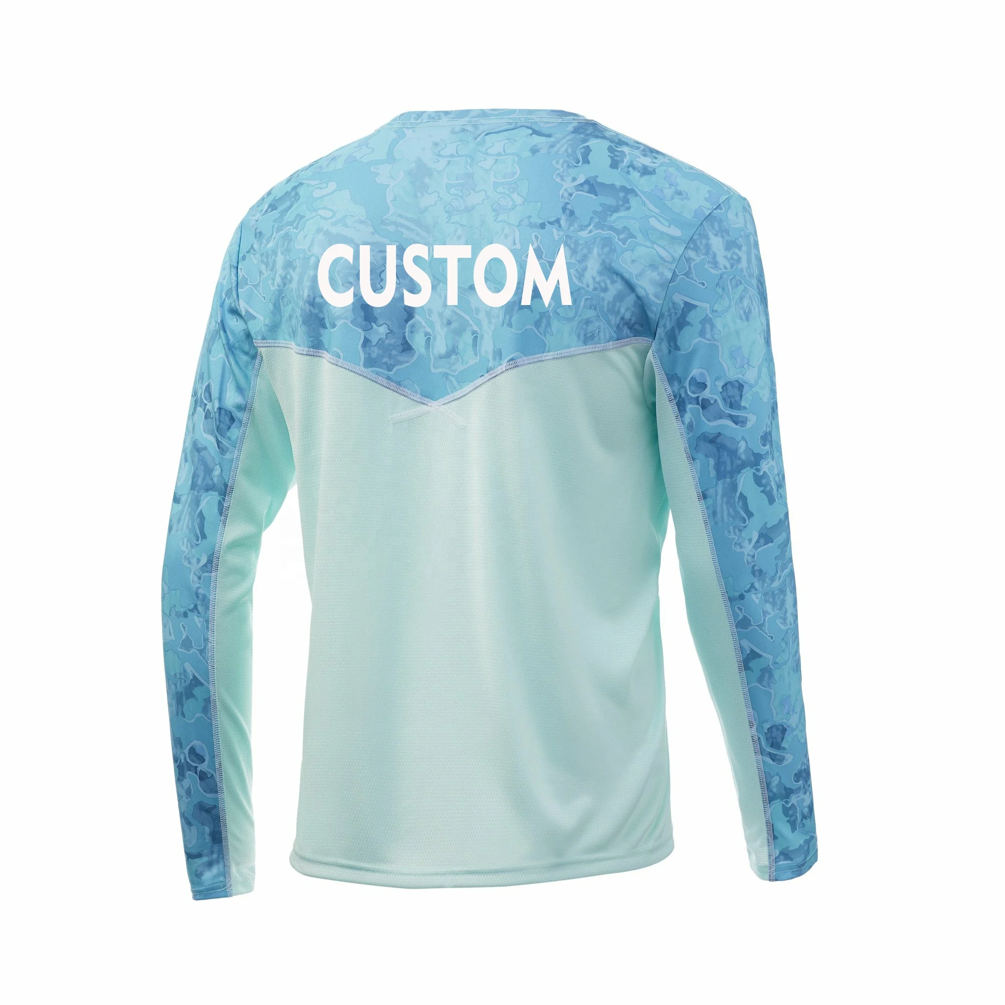 Custom Design Lightweight Outdoor Fishing Long Sleeve Shirts