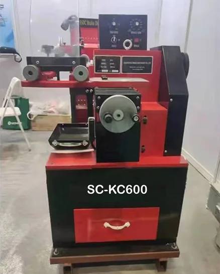 KC600 Car Brake disc repair Lathe Vertical disc repairing machine