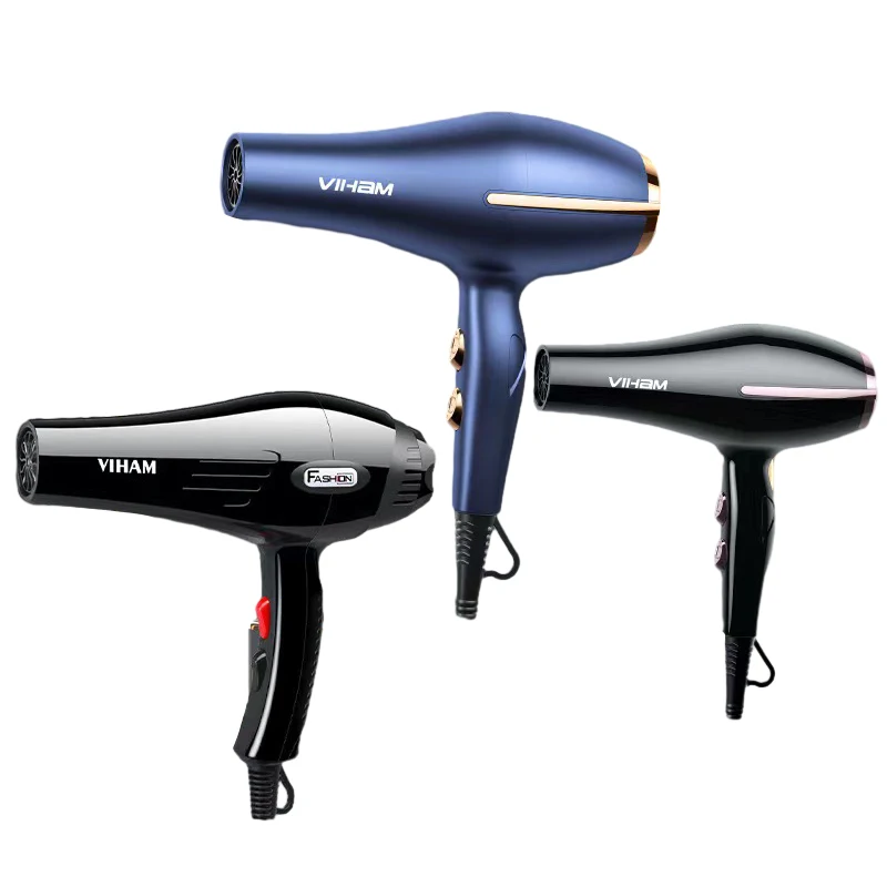 Professional hairdryer negative negativ ion reverse air hand hair dryer blow with comb set salon standing hair dryer