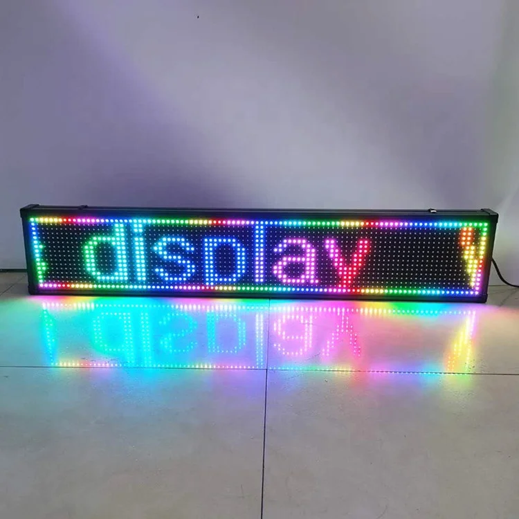 Factory direct LED display P10 full color door head screen LED modules