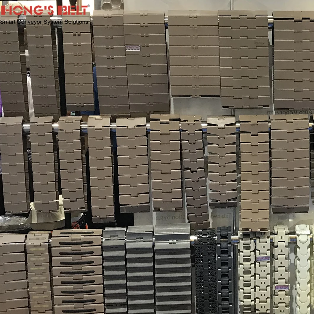 Hongsbelt 882-K1200 боковая гибкая пластиковая цепная конвейерная