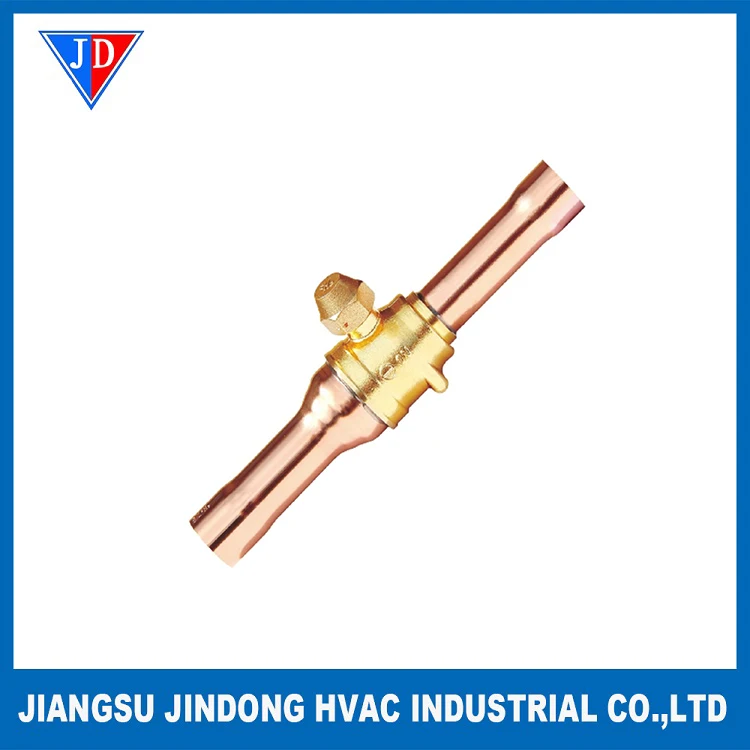 Refrigeration Brass Ball Valve 6mm 10mm 12mm 15mm 16mm for Air Conditioning