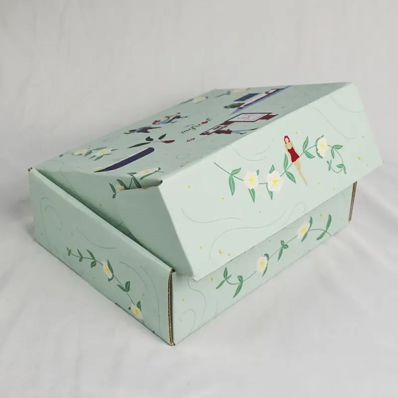 I Love You Flower Gift Boxes Mother Valentines Day Rose Packaging Box Luxury Bow Drawer Pvc Flower Box