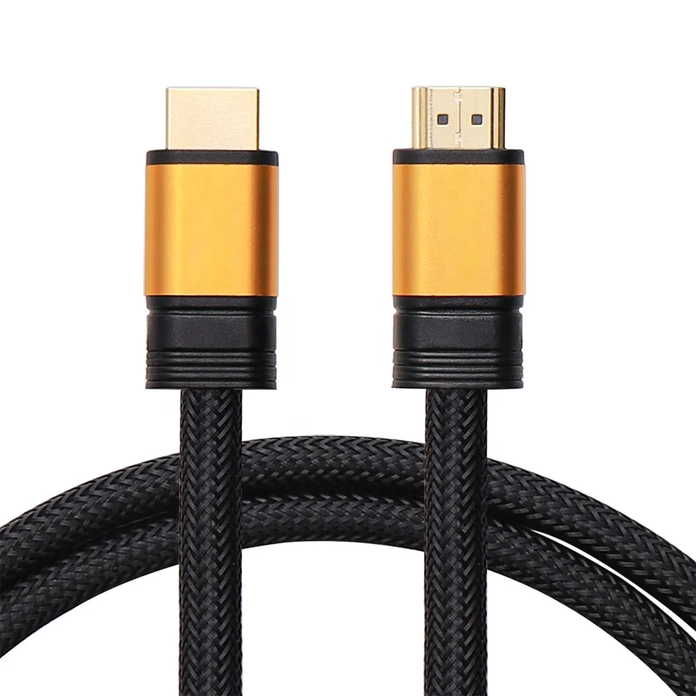  Высокоскоростной HDMI-кабель с золотым покрытием поддерживает Ethernet 3D 4K