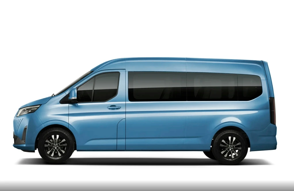 Foton Tuano Big V 2024 CITY 2.0T 5/6/7/9 seaters Light passenger Bus Single Tire Diesel Fuel Aotumobile in Stock